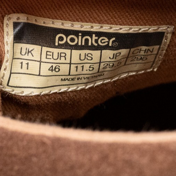 Men’s Pointer Brand Chukka Style Brown Suede Shoes (US 11.5) - Picture 5 of 7